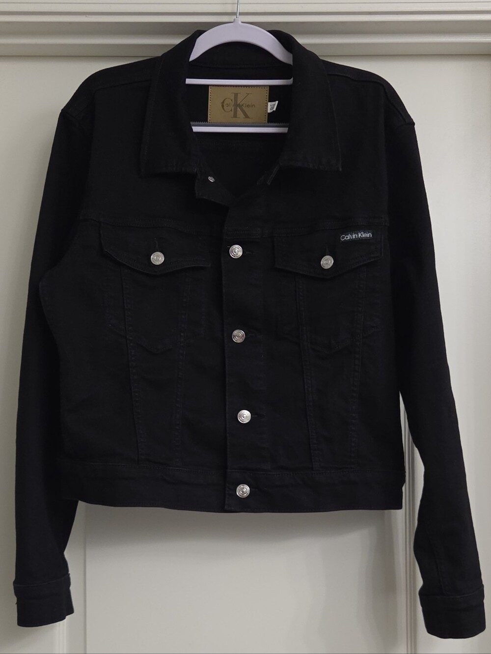 Calvin Klein Black Denim Jacket